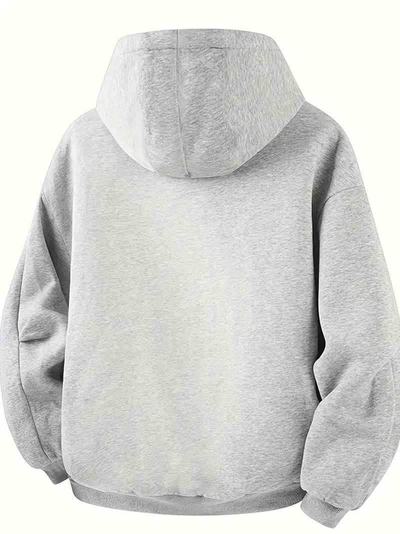 Zip-Up Hooded Jacket – Casual Lightweight Hoodie Coat