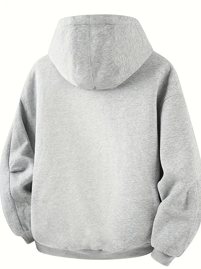 Zip-Up Hooded Jacket – Casual Lightweight Hoodie Coat