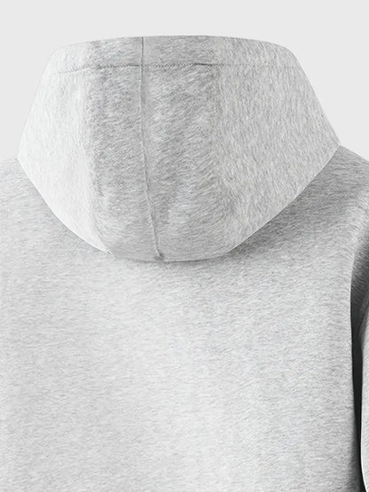 Zip-Up Hooded Jacket – Casual Lightweight Hoodie Coat