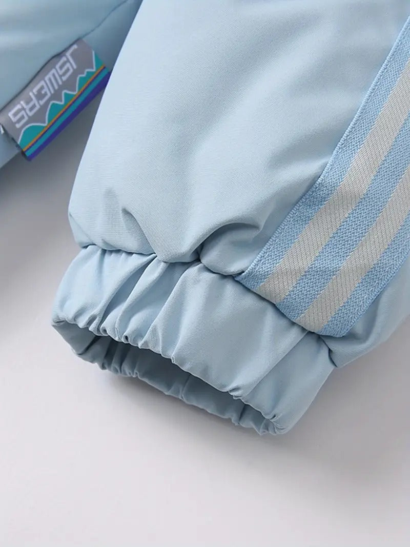 Men’s Hooded Puffer Jacket – Extra Warm Winter Jacket with Contrast Hoodie